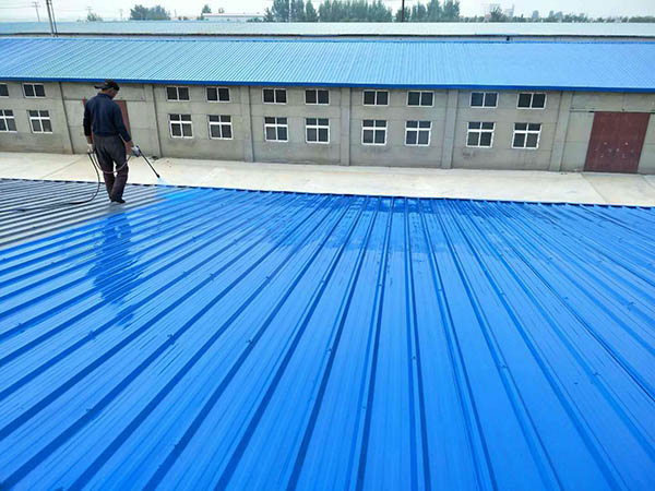 尼玛 彩钢瓦喷漆翻新工业厂房、仓库