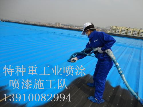 尼玛包括彩钢瓦喷漆翻新（